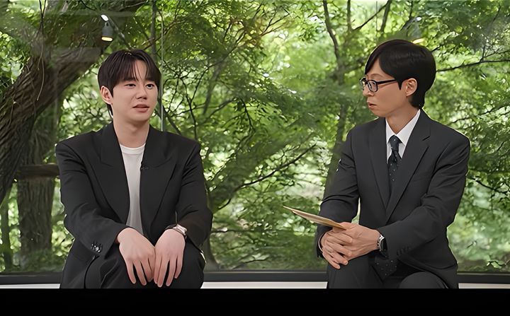 [서울=뉴시스] 6일 tvN 예능 프로그램 '유퀴즈 온 더 블럭'은 공식 유튜브 채널에 이준영이 출연하는 다음 회 예고편을 공개했다. (사진=tvN 제공) 2026.07.06. photo@newsis.com *재판매 및 DB 금지