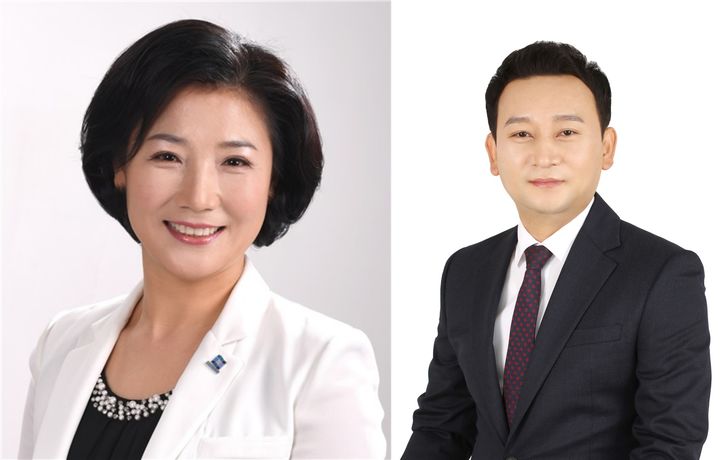 [울산=뉴시스] 이명녀, 김태욱 의원 (사진=울산 중구의회 제공) photo@newsis.com *재판매 및 DB 금지