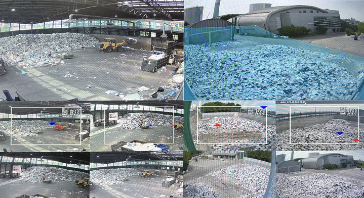 [안산=뉴시스] 안산시 재활용선별센터 내 설치된 AI 기반 적외선 카메라로 찍은 사진. (사진=안산도시공사 제공) 2026.07.07. photo@newsis.com *재판매 및 DB 금지