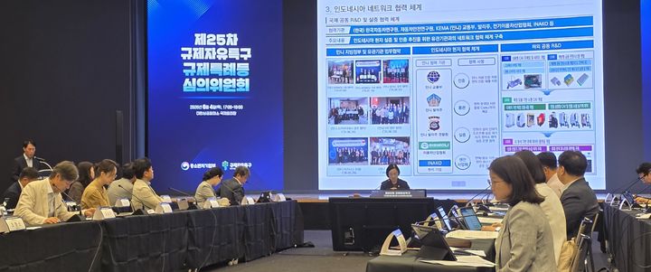 [전남광주=뉴시스] 규제자유특구 규제특례 심의위원회. (자료사진 = 전남광주통합특별시 제공). 2026.07.07. photo@newsis.com *재판매 및 DB 금지