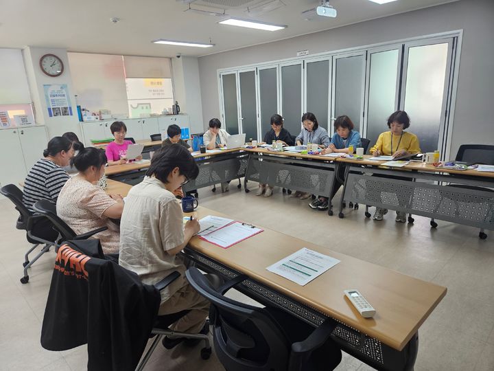 [전남광주=뉴시스] 전남광주 서부경찰서 장애인학대 예방의 날 회의. (사진=서부서 제공) 2026.07.07. photo@newsis.com *재판매 및 DB 금지