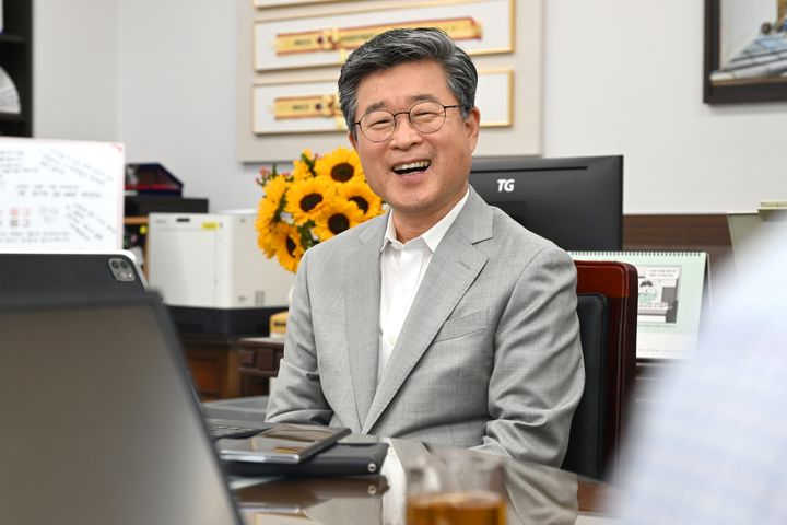 [서울=뉴시스]뉴시스와 인터뷰하는 김길성 서울 중구청장. (사진=중구 제공) 2026.07.03. photo@newsis.com *재판매 및 DB 금지
