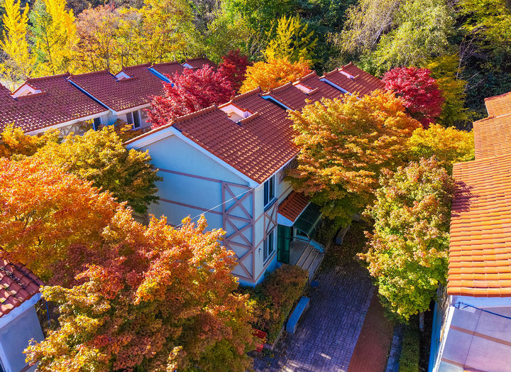 태백산민박촌 전경.(사진=태백산국립공원 제공) *재판매 및 DB 금지