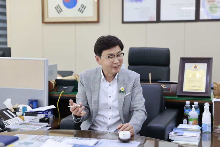 [보성=뉴시스] 김철우 보성군수. (사진 = 보성군 제공). 2026.07.08. photo@newsis.com *재판매 및 DB 금지
