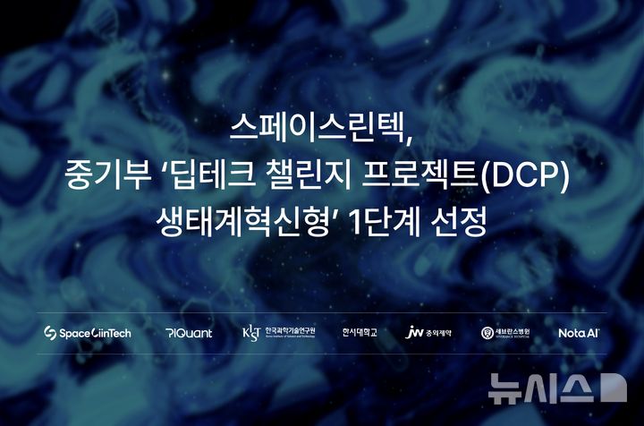 [서울=뉴시스] 스페이스린텍은 중소벤처기업부와 중소기업기술정보진흥원의 지원을 받아 진행하는 '2026년도 딥테크 챌린지 프로젝트(DCP) 생태계혁신형' 1단계 과제 협약을 완료하고, 우주 미세중력 기반 의약제조·구조연구 자율 플랫폼 개발을 위한 예비연구에 본격적으로 착수한다고 8일 밝혔다. (사진=스페이스린텍 제공) 2026.07.08. photo@newsis.com