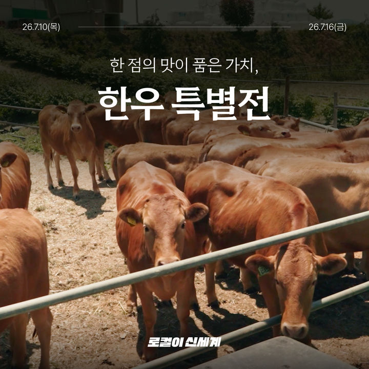 신세계백화점은 10일부터 16까지 본점·강남점·센텀시티점·대구점 식품관에서 '로컬이 신세계 한우 프로젝트'를 진행한다고 9일 밝혔다. *재판매 및 DB 금지