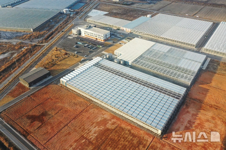 [고흥=뉴시스] 전남광주통합특별시 고흥 스마트팜 혁신밸리. (사진=전남광주특별시 제공) 2026.07.08. photo@newsis.com *재판매 및 DB 금지