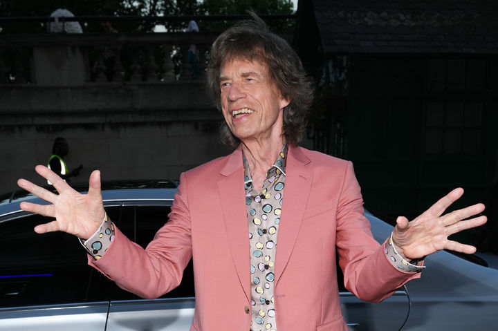 [런던=AP/뉴시스] 믹 재거(Mick Jagger) 