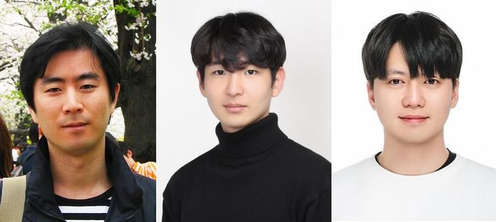 [서울=뉴시스] (왼쪽부터) 고려대 컴퓨터학과 허준범 교수, 정보보안시스템연구실(ISS Lab) 최경록·이웅희 연구원(공동 제1 저자). (사진=고려대 제공) 2026.07.09. photo@newsis.com *재판매 및 DB 금지
