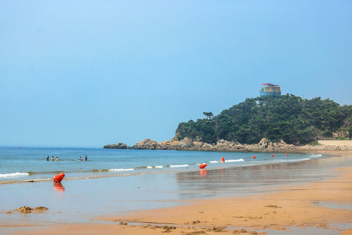 [당진=뉴시스] 충남 당진 난지도 해수욕장 전경. (사진=당진시 제공) 2026.07.09. photo@newsis.com *재판매 및 DB 금지