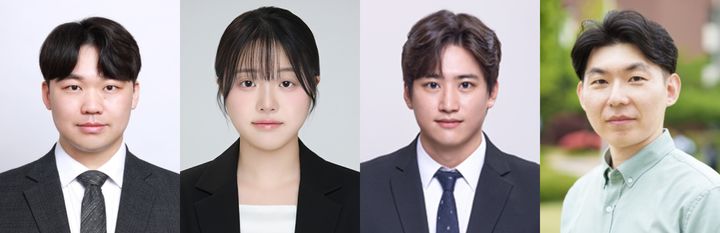 [서울=뉴시스] (왼쪽부터) 성균관대 박주형 박사, 장다영 연구원, 김치현 박사, 박진성 교수. (사진=성균관대 제공) 2026.07.09. photo@newsis.com *재판매 및 DB 금지