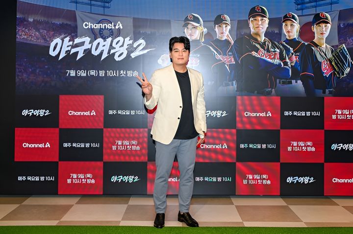 [서울=뉴시스] 9일 서울 영등포구 LG트윈타워에서 열린 채널A 새 예능 프로그램 '야구여왕2' 기자간담회에는 추신수 감독이 참여했다. (사진=채널A 제공) 2026.07.09. photo@newsis.com *재판매 및 DB 금지