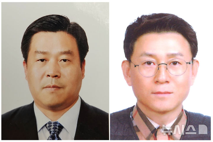 [전남광주=뉴시스]대한전문건설협회 전남도회 운영위원인 명인건설㈜ 신상호 대표이사(왼쪽)와 ㈜디자인기린 이정준 대표이사가 「2026 건설의 날」 기념행사에서 국토교통부장관상을 수상했다.