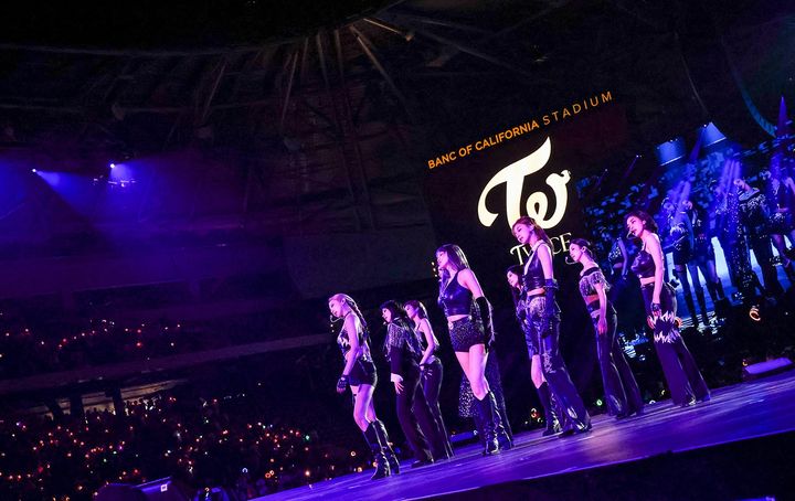 [서울=뉴시스] 트와이스 네 번째 월드투어 'III'_LA 뱅크 오브 캘리포니아 스타디움 공연. (사진 = JYP엔터테인먼트 제공) 2026.07.10. photo@newsis.com *재판매 및 DB 금지