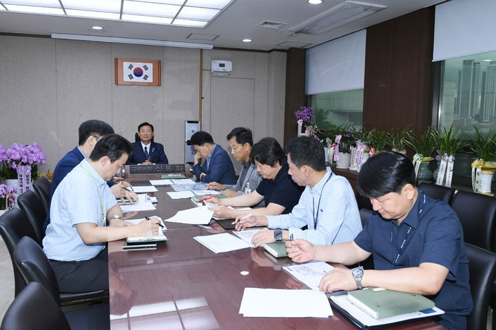 구리토평2 공공주택지구 조성사업 현안사항 보고회. (사진=구리시 제공) photo@newsis.com *재판매 및 DB 금지