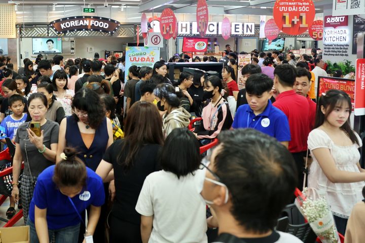 [서울=뉴시스] 롯데마트 베트남 떠이닌점. (사진=롯데마트 제공) *재판매 및 DB 금지