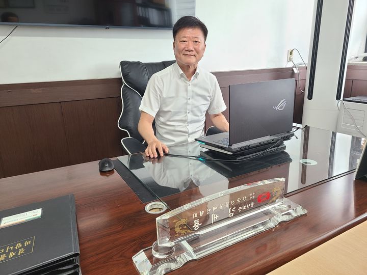 [서울=뉴시스] 구무서 기자 = 지난 9일 서울 중랑구 소재 사단법인 한국신장장애인협회 사무실에서 인터뷰를 하고 있는 김세룡 한국신장장애인협회장 2026.07.10. nowest@newsis.com *재판매 및 DB 금지