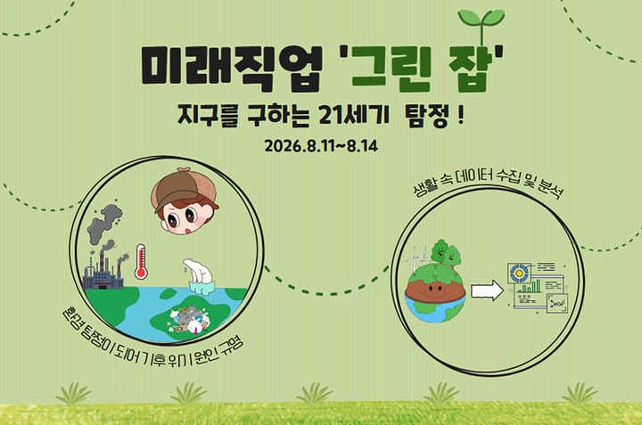 [전남광주=뉴시스] 국립광주과학관 '미래 직업 그린 잡' 프로그램 참가자 모집. (사진=국립광주과학관 제공). photo@newsis.com *재판매 및 DB 금지