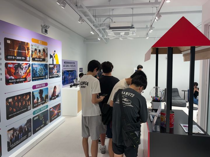 [구미=뉴시스] 구미역에서 미리 만나는 영상전. (사진=구미시 제공) 2026.07.12 photo@newsis.com *재판매 및 DB 금지