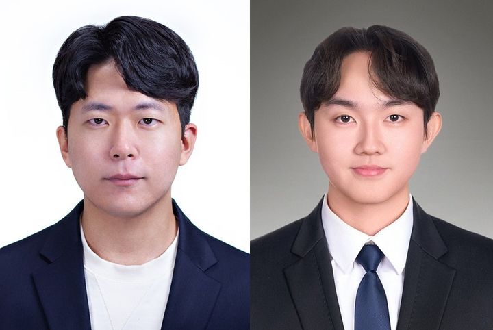 [울산=뉴시스] 한승열 교수(좌측)와 배상준 연구원 (사진=UNIST 제공) photo@newsis.com *재판매 및 DB 금지