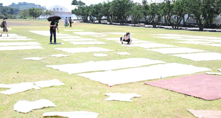 [제주=뉴시스] 지난해 서귀포시 남원읍 서귀포농업기술센터 일원에서 열린 '천연염색 한마당 축제' 행사 모습. (사진=제주도 제공) 2026.07.13. photo@newsis.com *재판매 및 DB 금지