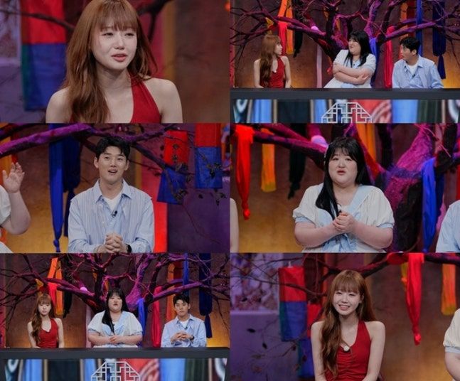 [서울=뉴시스] 13일 오후 10시 30분 방송되는 SBS Plus 예능 프로그램 '신빨토크쇼 귀묘한 이야기2'에는 권혁수와 최유정이 출연해 '액땜'을 주제로 이야기를 나눈다. (사진=SBS Plus) 2026.07.13. photo@newsis.com *재판매 및 DB 금지