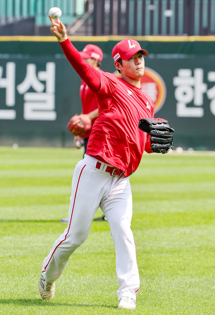 [서울=뉴시스] 프로야구 SSG 랜더스의 변건우. (사진 = SSG 랜더스 제공) *재판매 및 DB 금지