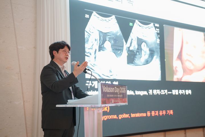 [서울=뉴시스] GE헬스케어 코리아는 지난 9일 대구에서 산부인과 의료진을 대상으로 '볼루손 데이(Voluson Day 2026 – Healthier Future for Women)'을 개최했다고 14일 밝혔다. (사진=GE헬스케어코리아 제공) 2026.07.14. photo@newsis.com *재판매 및 DB 금지