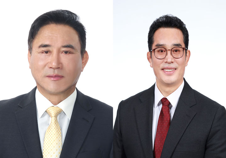 [창녕=뉴시스] 사진 왼쪽부터 창녕군 의회는 박재홍 의장과 이승렬 부의장. (사진= 창녕군 제공) 2026.07.14. photo@newsis.com *재판매 및 DB 금지