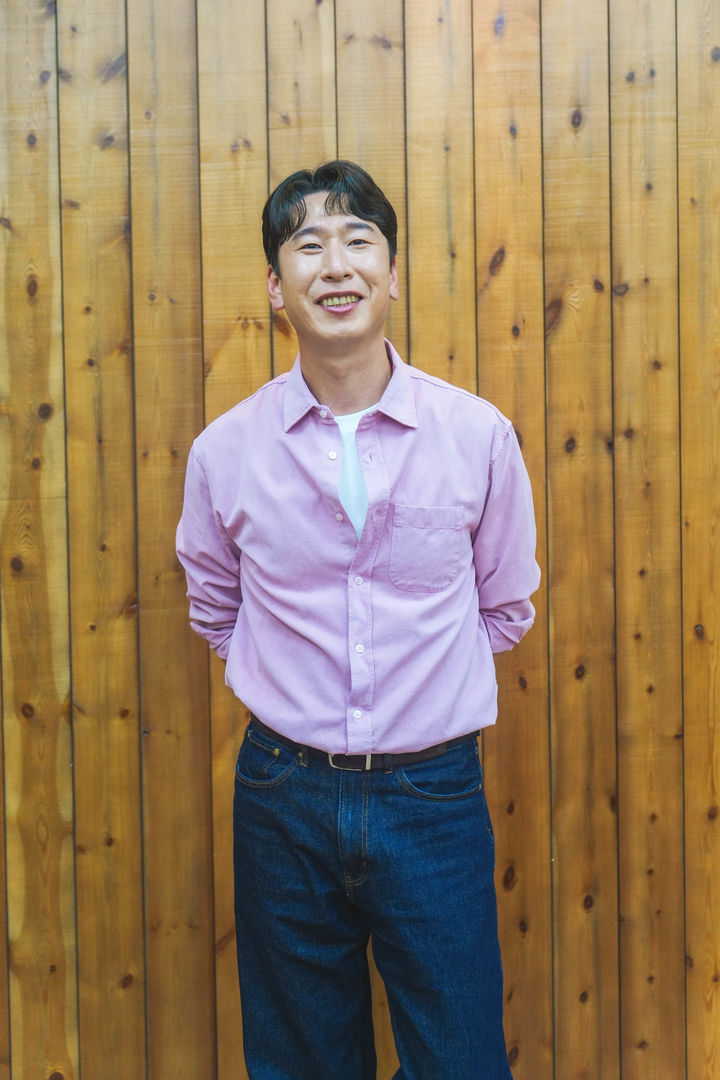 [서울=뉴시스] 방송인 양상국이 14일 서울 구로구 한 스튜디오에서 열린 TV조선 예능 프로그램 '왕은 무얼 자셨는가' 제작발표회에서 포즈를 취하고 있다. (사진=TV조선 제공) 2026.07.14. photo@newsis.com *재판매 및 DB 금지