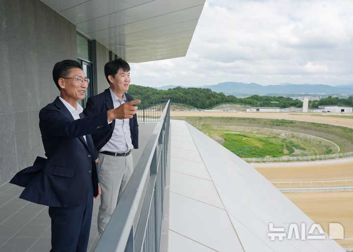 김병삼 영천시장, 개장 앞둔 경마공원 현장 점검
