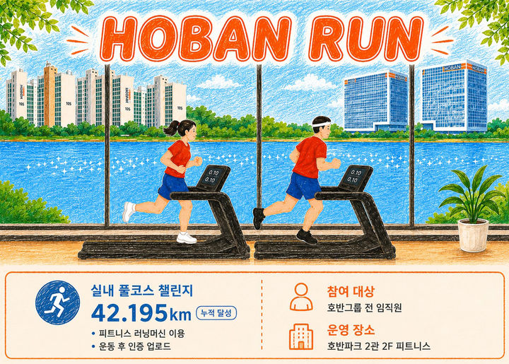 [서울=뉴시스] 호반그룹 참여형 건강 증진 프로그램 '호반런' 챌린지. (사진=호반 제공) 2026.07.15. photo@newsis.com *재판매 및 DB 금지