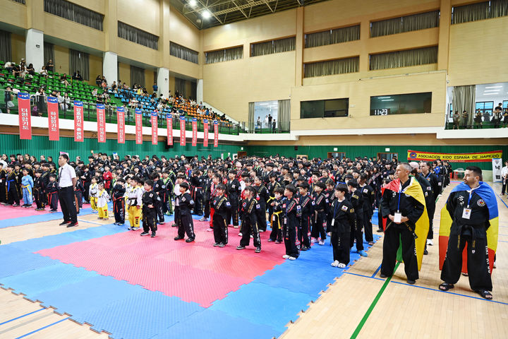 [창녕=뉴시스] 제8회 창녕군수배 세계합기도대회. (사진= 창녕군 제공) 2026.07.15. photo@newsis.com *재판매 및 DB 금지