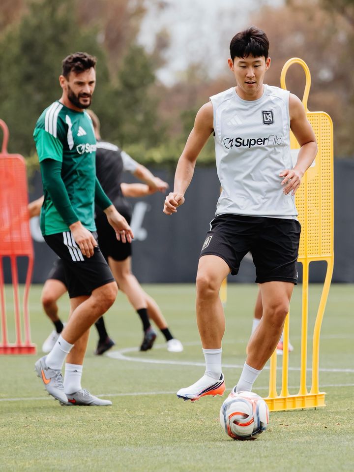 [서울=뉴시스]손흥민, 월드컵 휴식 마치고 LAFC 복귀. (사진=LAFC 소셜미디어 캡처) 2026.07.15. photo@newsis.com *재판매 및 DB 금지