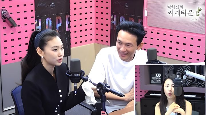 [서울=뉴시스] 15일 방송된 SBS 파워FM '박하선의 씨네타운'에는 영화 '호프'의 주연 황정민, 정호연이 게스트로 출연했다. (사진=SBS 제공) 2026.07.15. photo@newsis.com *재판매 및 DB 금지
