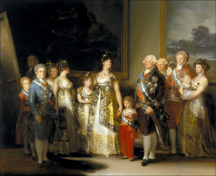 고야, The Family of Carlos IV, 1800. unc갤러리 제공. *재판매 및 DB 금지