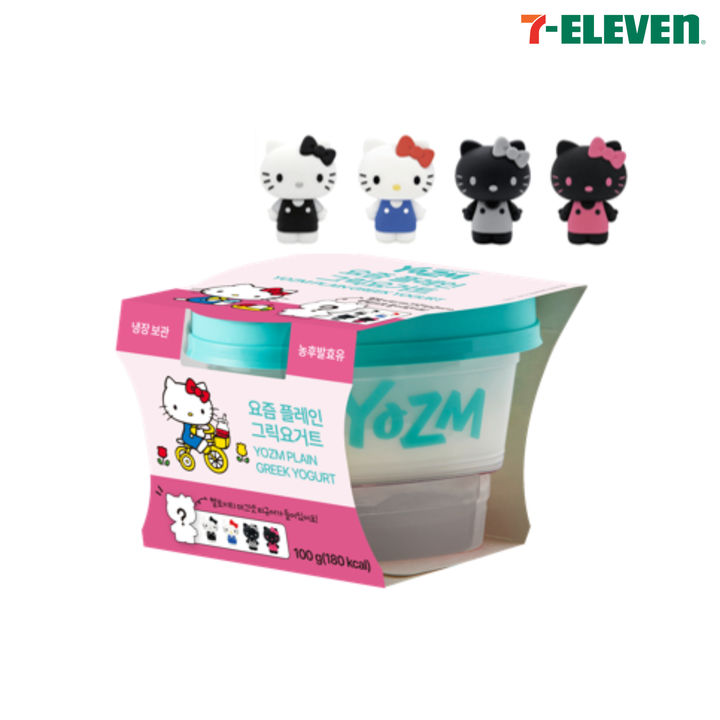7-Eleven Greek yogurt × Hello Kitty magnets