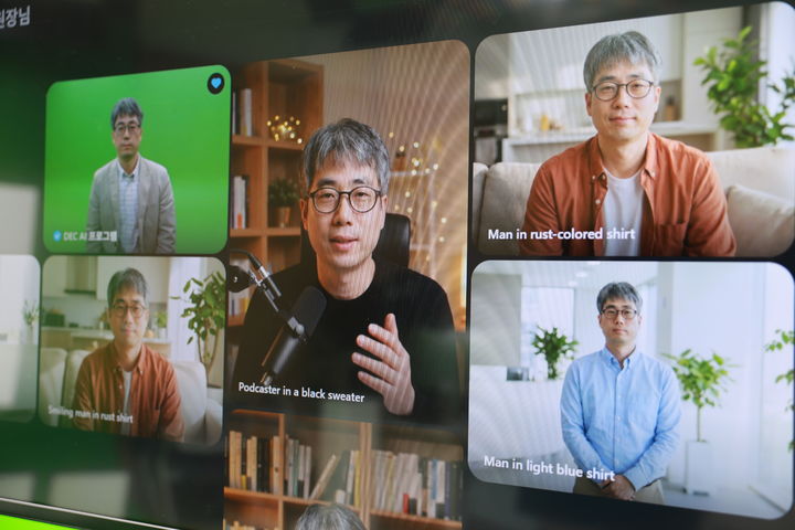 [서울=뉴시스] 삼육대가 도입한 '풀 프로세스 AI 러닝' 강의 제작 시스템으로 구현된 이승원 교수의 인공지능 아바타 모델이다. (사진=삼육대 제공) 2026.07.16. photo@newsis.com *재판매 및 DB 금지