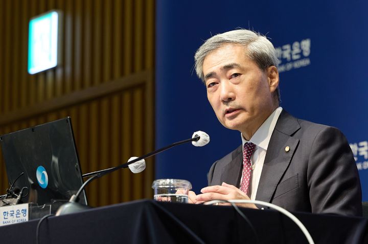 [서울=뉴시스]7월 통화정책방향 관련 총재 기자간담회 사진 (사진 = 한국은행 제공) 2026.07.16. photo@newsis.com *재판매 및 DB 금지 *재판매 및 DB 금지
