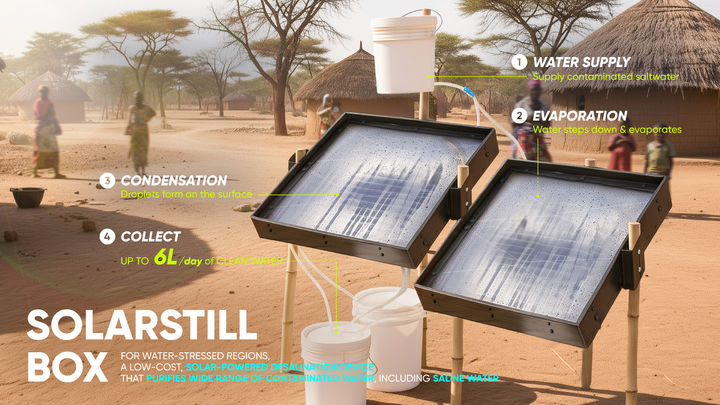 [대전=뉴시스] 솔라스틸 박스(solarstill box) 시제품.(사진=KAIST 제공) *재판매 및 DB 금지