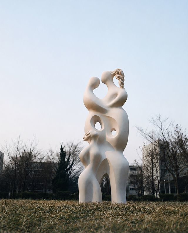 윤영자, Love, 50 x 50 x 186cm, 화강석, 1992 *재판매 및 DB 금지