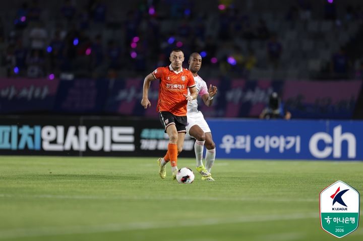 [서울=뉴시스] 프로축구 K리그2 화성FC의 플라나. (사진=한국프로축구연맹 제공)