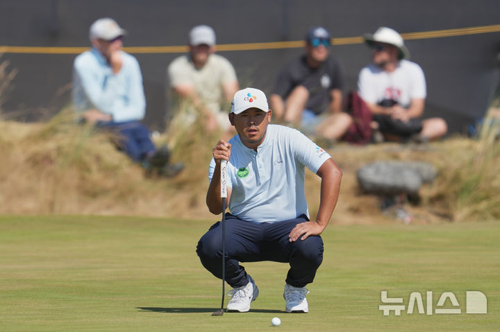 [사우스포트=AP/뉴시스]김시우, 메이저골프 디오픈서 최종 공동 6위. 2026.07.19.