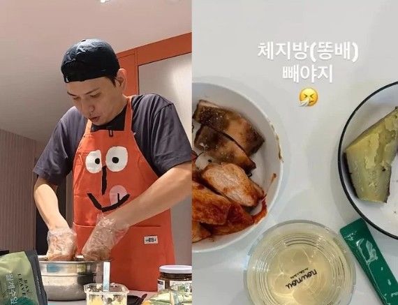 [서울=뉴시스] 최근 개그우먼 홍현희의 남편 방송인 제이쓴이 자신의 인스타그램에서 인바디 측정 결과를 공개했다. (사진=인스타그램 캡처)