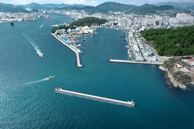 경남 통영항 동호만 이안방파제 건설공사 조감도.(자료=경남도 제공) 2026.07.20. *재판매 및 DB 금지