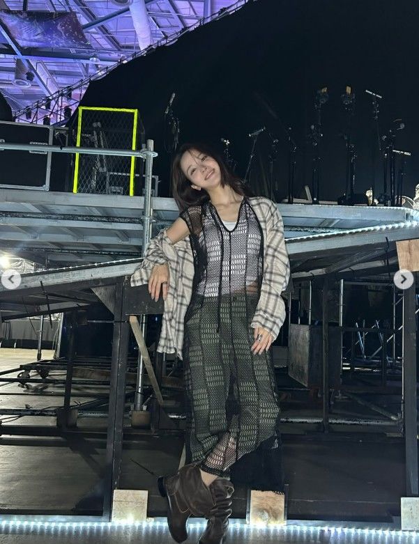 Song Sohee's Sheer-Layer Festival Look Has Fans Asking 'Is This Really Her?'