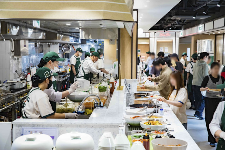 테이크 매장 전경. (사진=아워홈 제공) *재판매 및 DB 금지