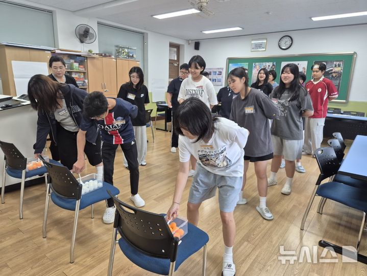 [완주=뉴시스] 완주 운주군 자존감 올리기 행사 모습 (사진= 완주군 제공) *재판매 및 DB 금지