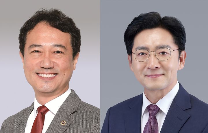 [대구=뉴시스] 대구시의회 김주범(달서구6) 예산결산특별위원장과 정일균 윤리특별위원장. (사진=뉴시스 DB). photo@newsis.com *재판매 및 DB 금지