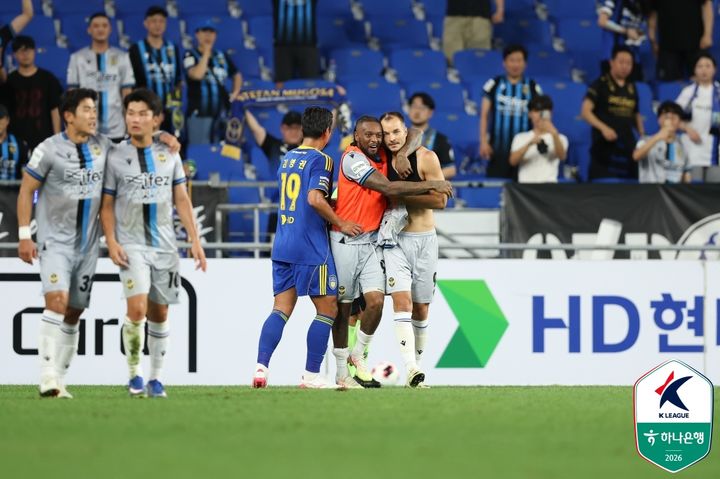 [서울=뉴시스]K리그1 인천 무고사. (사진=한국프로축구연맹 제공)